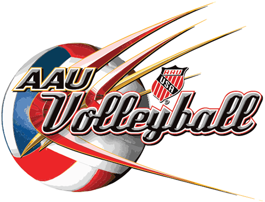 AAU Volleyball logo